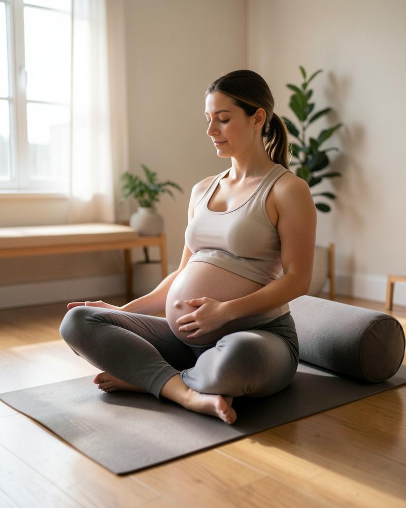 Pregnancy Yoga practice