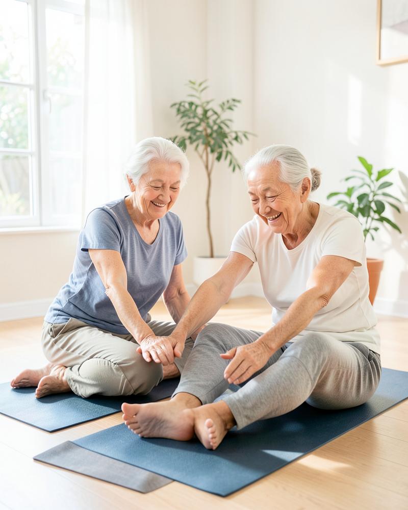 Yoga for Seniors practice